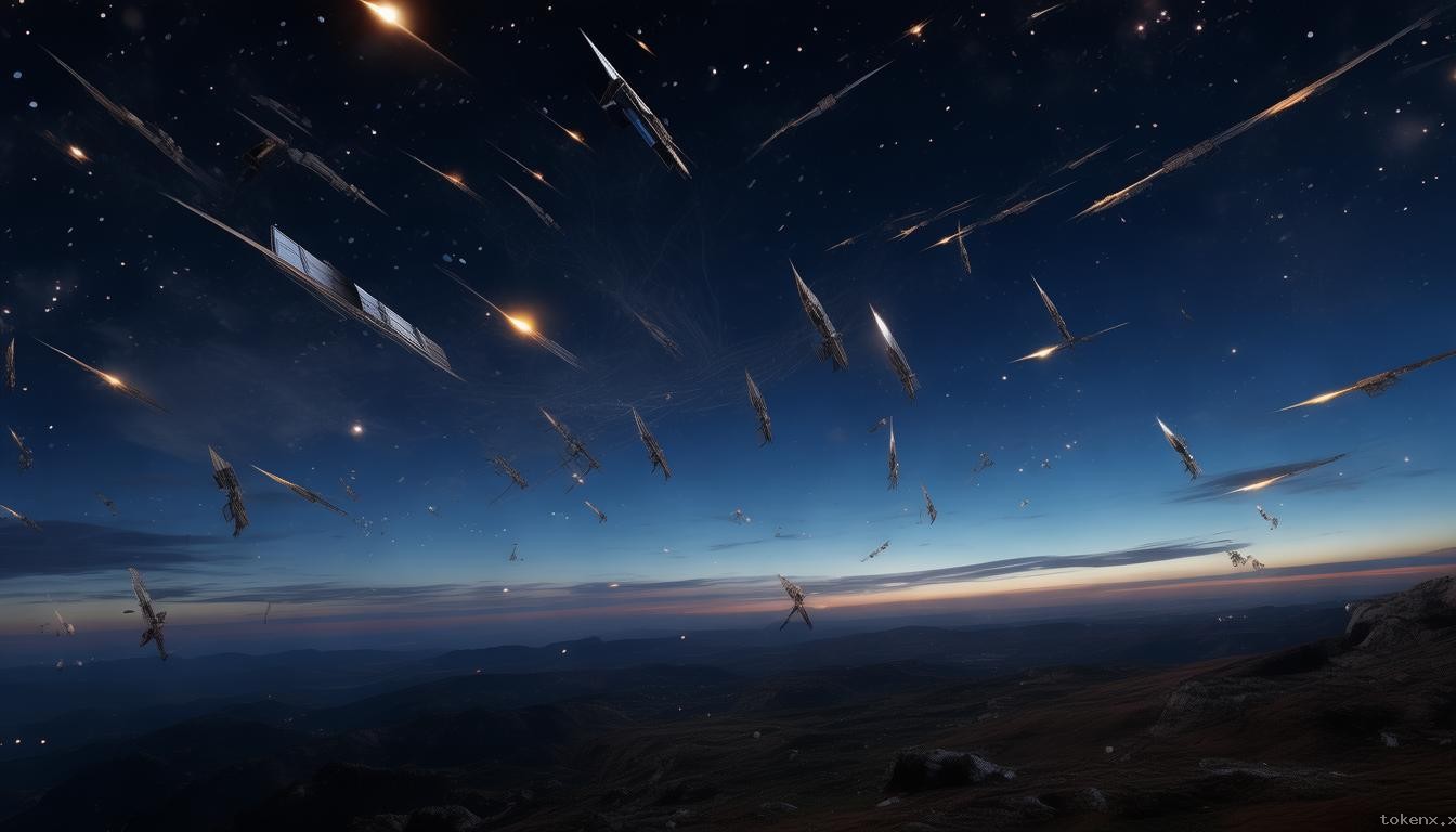 马斯克的“星链”卫星大批坠落案例研究